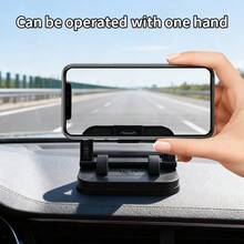 Car Phone Mount, Shockproof And Ultra-Stable, With Easy Switching Between Horizontal And Vertical Screens, Adding Convenience To Your Driving Journey! - Multicolor - View 2