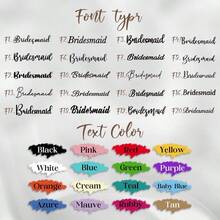 Customizable Personalized Name Gift Bag - Gift Box And Bag Set, With Ribbon Tie Gift Bag, Suitable For Birthday, Christmas, Bridesmaid Gifts - Multicolor - View 7