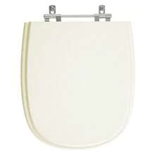 Assento Sanitário Dona Beja Marfim (Bege Claro) para vaso Santa Clara - Bege - Visão 1