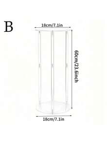 Giá đỡ hoa tròn trong suốt bằng acrylic, vật trang trí trung tâm bàn ăn, giá đỡ hoa acrylic, trang trí đám cưới trang nhã, vật trang trí trung tâm bàn hình học, dùng cho đám cưới, tiệc sinh nhật, trang trí bàn ăn. - Nhiều màu - Xem 10