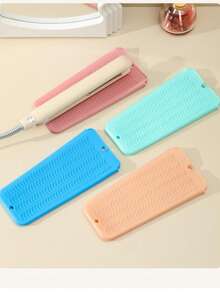 一套硅胶隔热垫,美发工具收纳袋,化妆品整理袋,迷你化妆包,美发工具旅行收纳包,直板夹,卷发棒,沙龙工具,旅行化妆刷收纳盒,化妆品容器,化妆包,旅行必备品,女士配饰,旅行用品(19.5厘米/7.68英寸) - 彩色 - 查看 7