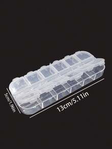 3-Tier Tabletop Cosmetic Storage Box - Multicolor - View 14