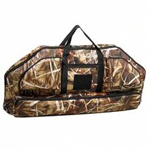Outdoor Hunting Compound Bow Case, Soft & Lightweight, With Arrow Quiver And Backpack Straps, 4 Pockets