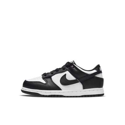  Zapatos casuales de caña baja Nike Dunk Low (PS) CW1588-100 para niños pequeños