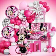 73pcs Durable Latex & Foil Balloon Set,  Theme Party Balloons, Vibrant Colors, Suitable For Birthday Party, Wedding Celebration, Family Gathering, Outdoor Events And Holiday Decoration - Multicolor - View 5