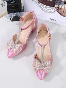 2026 New Fashion High Heels For Teenage Girls, Stylish Princess Student Performance Pumps - Pink - View 6