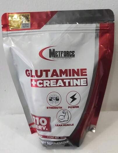 Glutamine + Creatine Metforce | 550 g 110 Serv