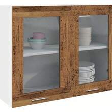 vidaXL - Set da cucina componibile in diversi modelli - Legno antico - Visualizzare 4