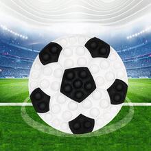 减压玩具 - 足球、泡泡机、拼图、、婴儿专注力训练玩具、派对游戏装饰品、圣诞节和万圣节派对礼物、放松玩具、男孩女孩节日礼物 - 彩色 - 查看 5