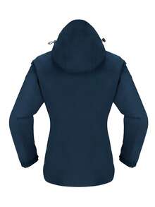 CAMEL CROWN Women's Lightweight Waterproof Rain Jacket, Zipper Windbreaker Suitable For Hiking