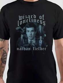 Nathan Fielder Wizard Of Loneliness Nathan For You Unisex T-Shirt - Black - View 1