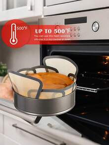 1 tấm lót khuôn bánh mì bằng silicon - Chống dính, có thể tái sử dụng, chịu nhiệt, dễ vệ sinh, phù hợp với khuôn bánh mì kích thước 9.5 x 5.0 inch, lý tưởng cho việc nướng bánh. - Nhiều màu - Xem 3