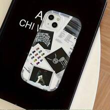 Funda para Teléfono de The Album del Artista D-Drake, Compatible con Modelos de  17, 16E, 16, 15, 14, 13, 12, 11 Pro Max, Mini, Air, XR, XS, X, 7, 8 Plus, con una Cubierta Trasera Suave de TPU. - transparente - Ver 7