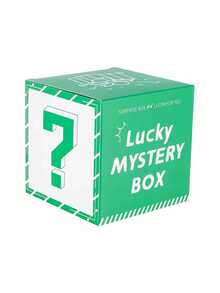 10pcs Lucky Question Mark Gift Box Packaging Empty Box, Available In Red, Green, Blue, Pink, Perfect For Packaging Small Gifts, Prizes, Creative Gift Box Packaging (Note: This Is An Empty Box, No Gift Inside) - Multicolor - View 4