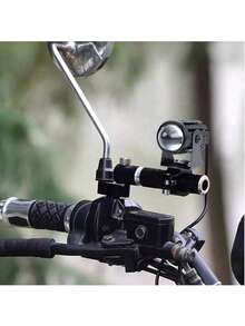 2 Pieces Waterproof Dual Color LED Headlights For Motorcycle And Car With Switch - Black - View 8