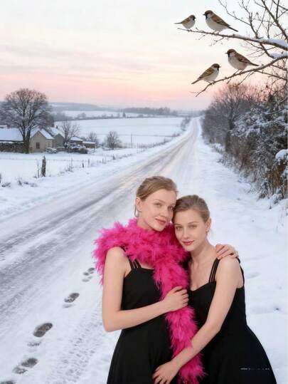 1 Solid Color Feather Scarf, Natural Feather Neck Warmer For Performances, Weddings, Birthdays, Parties, Evening Dates, Christmas, Prom, And Costume Decoration (Turkey Feathers May Shed Slightly),Valentine's Day Costume