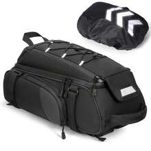 NEWHEY Bike Bags For Bicycle Rear Rack 15L Waterproof Bike Ebike Trunk Pannier Saddle Bag With Rain Cover Bike Accessories Backpack Shoulder Bag For Commuter Travel Outdoor - Multicolor - View 2