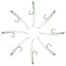 8piezas De Pesca De Luminoso De Seuelos Artificiales Hunden Prctica Herramienta De Pesca para Agua y - Verde claro - Ver 7