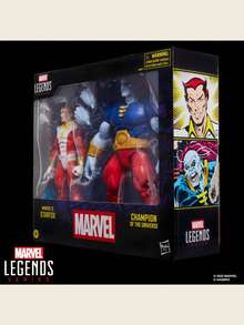 Hasbro Legends Series Action Figure - 's Starfox & Champion Of The Universe, 2 Packs, 6-Inch Action Figure Set, Surprise Gift For Kids, Superhero Toy, Fans Gift, Christmas&Birthday Gift For Fans, Collectible Toy, Desk Decoration - Multicolor - View 4