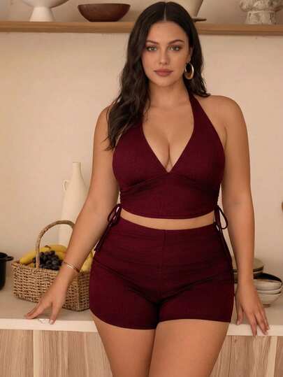 Swim Chiccia 2025 新年派对包容性可调节加大码泳衣套装夏季