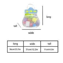 Cartoon Suction Cup Mesh Bag, Bathroom Storage Hanging Bag, Multi-Purpose For Kids, Toddlers, Anti-Mold Breathable - White - View 4