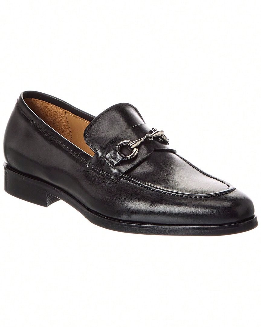 Bruno Magli Presley Leather Loafer - màu đen - Xem 1
