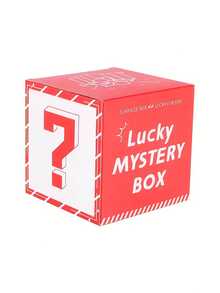 10pcs Lucky Question Mark Gift Box Packaging Empty Box, Available In Red, Green, Blue, Pink, Perfect For Packaging Small Gifts, Prizes, Creative Gift Box Packaging (Note: This Is An Empty Box, No Gift Inside) - Multicolor - View 6