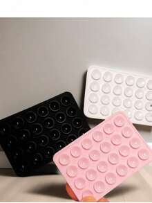 1pc Silicone Suction Cup Phone Holder, Suction Cup Phone Ring, Octobuddy, Sticky Phone Ring, Sticky Phone Holder, Suitable For Smartphones - Multicolor - View 2