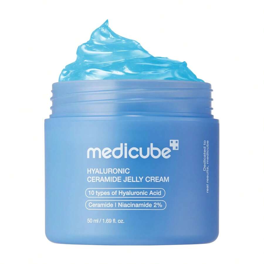 Medicube Hyaluronic Ceramide Jelly Cream - Moisturizer For Hydrating Barrier Care - Kem dưỡng dạng thạch Hyaluronic Ceramide - Xem 1