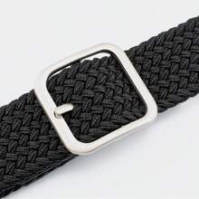 男士纯色弹力腰带，适合日常生活、波西米亚风夏季、校园休闲、商务场合，也是送给男友、丈夫、父亲等男士的礼物。日常穿着、时尚百搭、青少年适用、户外休闲、度假、运动、旅行、街头风、波西米亚复古风、秋季、万圣节、秋冬季配饰等多种场合。适合青少年、青年、男士，休闲、户外、运动、度假、毕业礼物、生日礼物、日常穿着。 - 黑色 - 查看 2