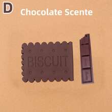 Set de 80 páginas de cuaderno de bolsillo con aroma a crema de chocolate y bolígrafo con forma de chocolate, bloc de notas desprendible, regalo divertido y útiles de oficina para amigos - Multicolor - Ver 11