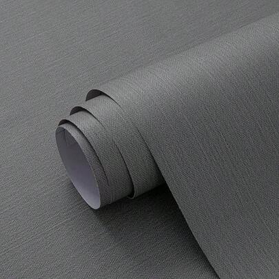 Thicken Textured White Wood Grain Contact Paper, 17.5"*78.7" Peel And Stick Waterproof Wallpaper, Self-Adhesive Vinyl For Cabinets Drawers Countertops, Removable No Residue