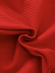 3pcs/Set Baby Girls Valentine's Day Outfit: Camisole, Bowknot Tutu Skirt, Headband - Multicolor - View 9