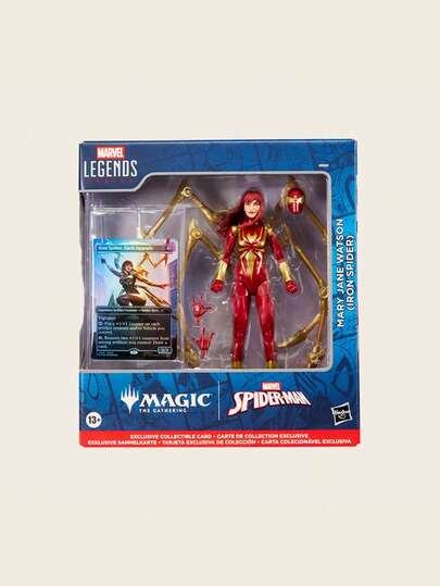 Hasbro Figura de acción articulada de la Serie Legendaria de 6 pulgadas - Mary Jane Watson (), regalo sorpresa para niños, juguete de superhéroes, regalo para fans, regalo de Navidad/cumpleaños, juguete coleccionable, decoración de escritorio