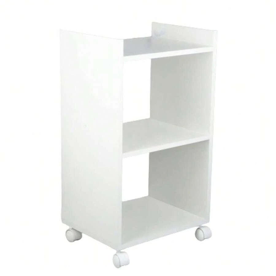 Armário Organizador Multiuso para Lavanderia Branco com Rodízio 40cm - Branco - Visão 1