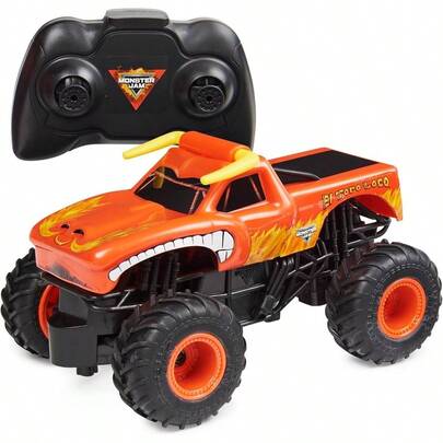 Jam, Truck Oficial El Toro Loco a Control Remoto, Escala 1: 24, 2.4 GHz, para Edades de 4 aos en adelante