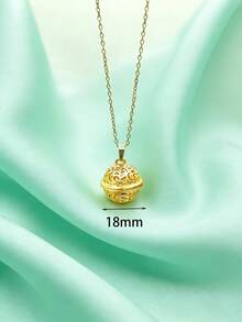 1件波西米亚风格旋律铃铛项链 - 适合叠戴，在许多文化中，铃铛的响声被认为具有舒缓和放松的作用，还可以召唤天使的保护。 - 鈴鐺 - 查看 5