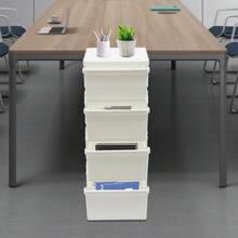 File Storage Boxes - White - View 6