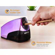 Bostitch - Sacapuntas eléctrico personal azul EPS4-BLUE - Púrpura metálico - Ver 4