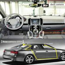 La cámara del vehículo cuenta con una pantalla de visión nocturna CE RoHS de 2,2 pulgadas con píxeles de alta definición de 1080P, admite varios idiomas y admite hasta 32 GB de memoria expandible. - 4,2 pulgadas - Ver 7