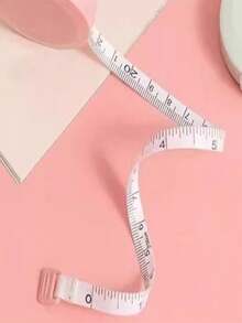 Soft Retractable Ruler, Body Fabric Sewing Tailor Knitting Craft Weight Loss Measurement, Retractable Black Double-Sided Tape Measure Body Measurement - Multicolor - View 7