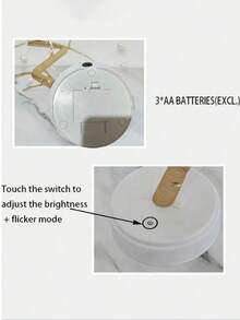 1 Stück LED Kupferdraht Baum Licht - USB & Batterie betrieben, warmweißes Licht, USB oder Batterie betrieben (USB-Kabel enthalten, Batterien nicht enthalten), Weihnachts-Innenbeleuchtung, Nachtlicht für Kinderzimmer, Feiertags-Dekoration für Halloween/Weihnachten, Heimdekoration, Wanddekoration, Küchendekoration, Spielzimmer-Dekoration, Party-Dekoration - Baumlicht aus Kupferdraht - Übersicht 7