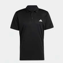 Nike Adidas Mens Train Essentials Polo Shirt - Black - View 1