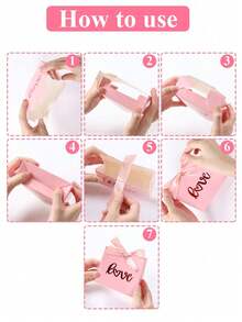 10pcs Pink/White Valentine's Day Gift Bags With Bow Ribbon, Red Love' Design Valentine'S Day Gift Bags,Valentines Bags, Perfect Gift Bags For Girlfriend&Boyfriend&Husband&Wife&Partner, Wedding Gifts Wrapping Supplies, Anniversary Birthday Party Gifts Packaging Boxes, Thank You Gift Bags - Multicolor - View 8