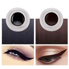 2支迷你眉笔眼线笔套装 | 防水、防晕染、质地顺滑、持久妆效 | 含2支刷子，新手友好 | 黑色和棕色，必备美妆入门套装 - 黑色+棕色 - 查看 5