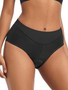 Qualicos 女士骑行内裤，4D加厚骑行短裤，轻便加厚骑行三角裤，柔软透气，舒适贴身，适合骑行 - 黑色 - 查看 6