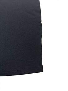 女士纯色V领中长袖休闲宽松优雅连衣裙