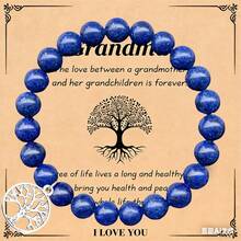 紫水晶生命之树串珠手链 - 饰有天然绿松石和青金石，是送给奶奶、生日、圣诞节或任何场合的有意义的礼物 - 生命樹卡串珠手鍊 - 查看 10