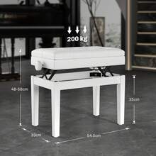 Vanity Stools - trắng - Xem 3