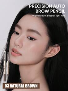 JUDYDOLL 精准塑形眉笔，顺滑、自然、持久、防水 - 03 Natural Brown - 查看 3